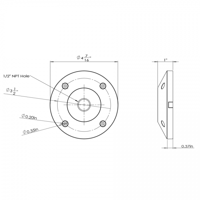 surface-mount-flange-stake