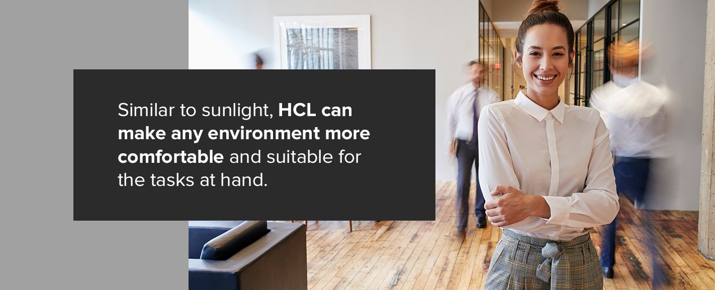 When to use human centric lighting